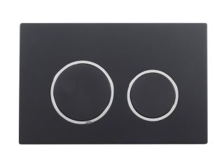 Кнопка смыва Melana MLN-332300MB чёрный матовый